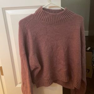 Super soft purple sweater with turtle neck. Aeropostale size XL